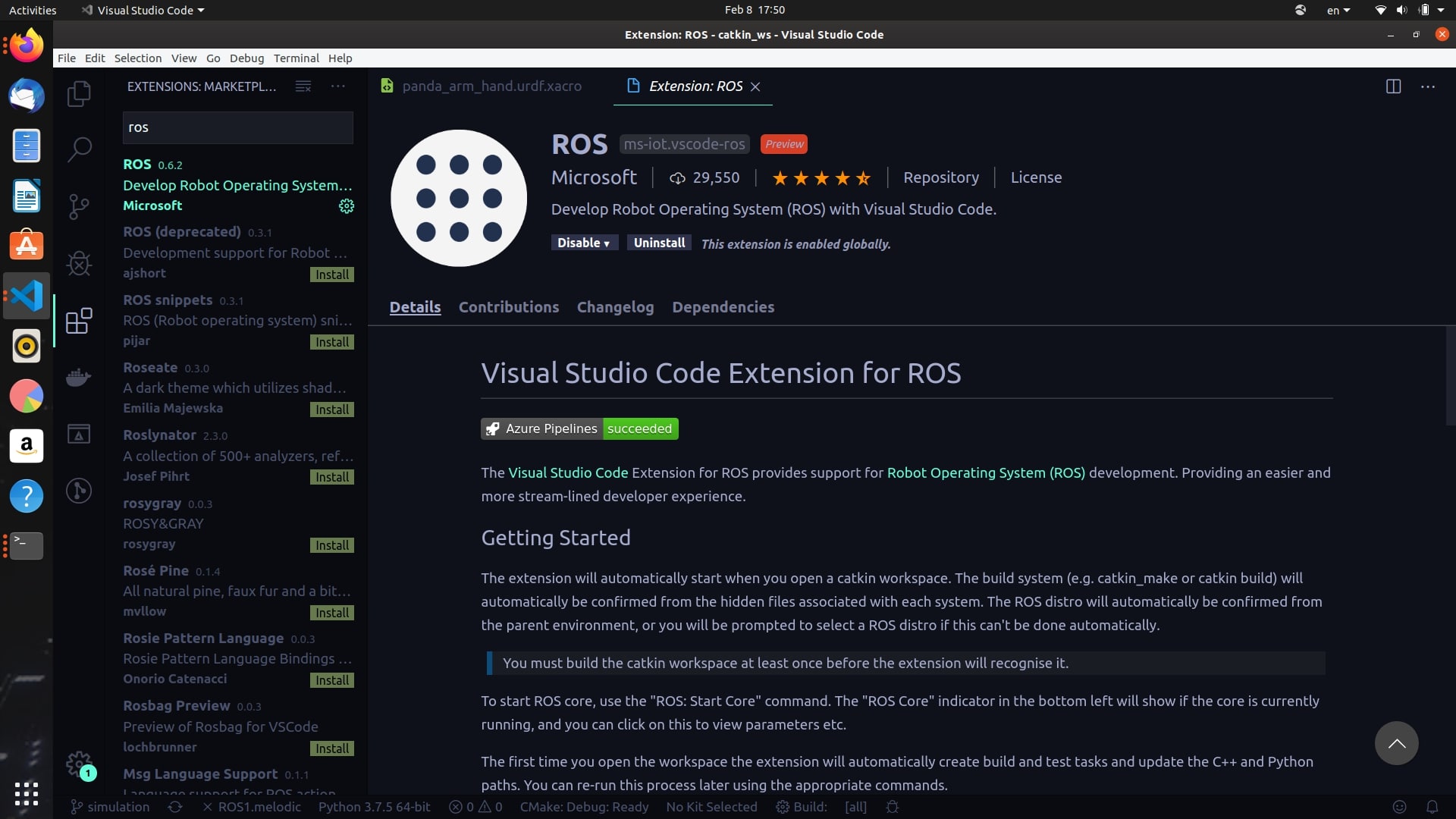 Studio ROS